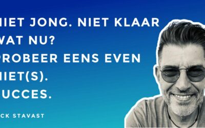 De tweede helft van je carrière begint met bedenktijd, niet met werk